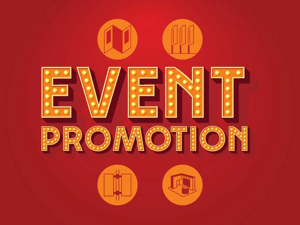 Event promotion advertising and marketing campaign